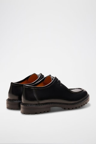 Derbys en cuir verni Gaby  - Noir