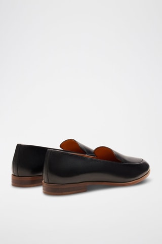 Mocassins en cuir Margaux  - Noir