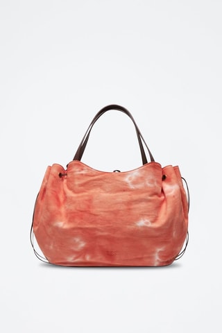 Handtas tie and dye - Oranje