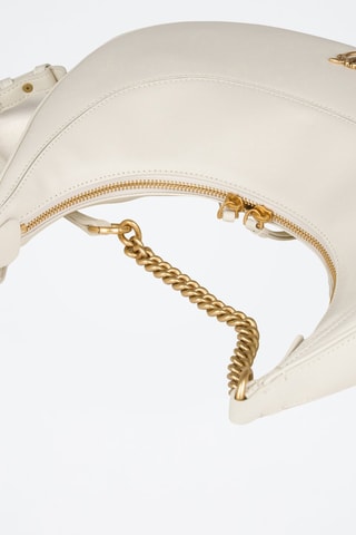 Leren Trendy Handtas - Wit