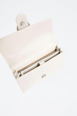 Leren Schoudertas Love One Classic - Wit