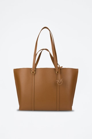 Leren Shopper Bruin