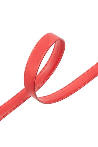Leren Riem - Rood