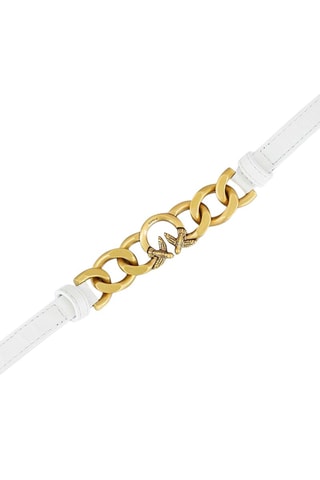 Leren Riem - Wit