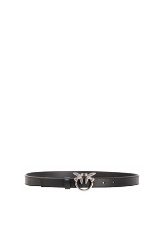 Leren Riem Zwart