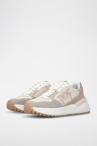 Leren Sneakers Gem - Beige
