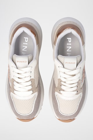 Leren Sneakers Gem - Beige