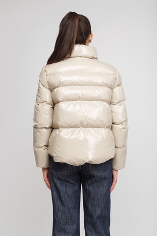 Gewatteerde Jas Micro - Beige