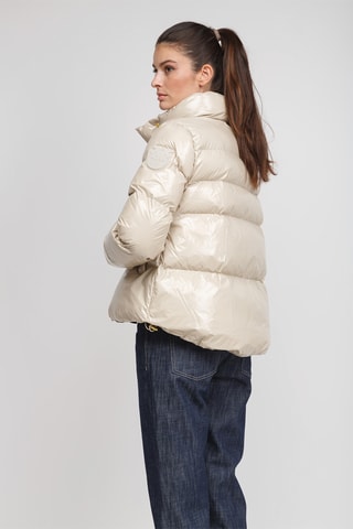 Gewatteerde Jas Micro - Beige