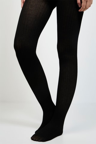 3 collants Allure d'hiver - 120 deniers - Noir