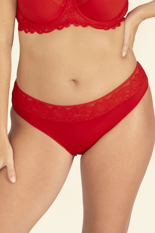 Culotte Dentelle envoûtante - Rouge