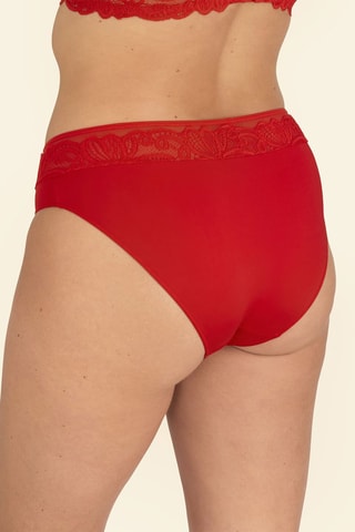 Culotte Dentelle envoûtante - Rouge