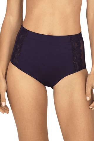 Culotte taille haute Well Allure - Bleu nuit