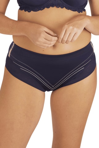 Shorty Body Galbe Elegance - Bleu nuit