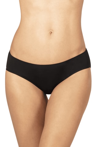 3 culottes Imprime Invisible - Noir et beige
