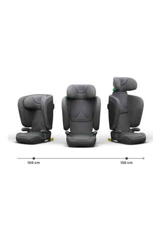 Autostoeltje Unity 2 - Grijs - 3,5 tot 12 Jaar - 100 tot 150 cm - Grijs