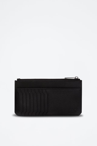 Porte-cartes en cuir - Noir