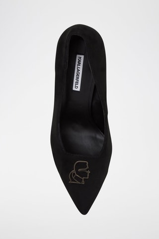 Escarpins en velours - Noir