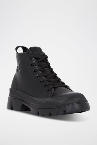 Boots en cuir - Blanc