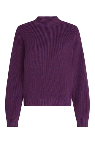 Pull - Violet chiné