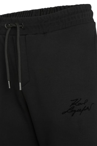 Jogging en coton biologique - Noir