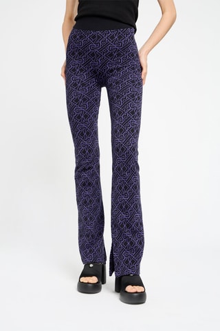Pantalon flare - Noir