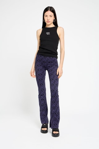 Pantalon flare - Noir