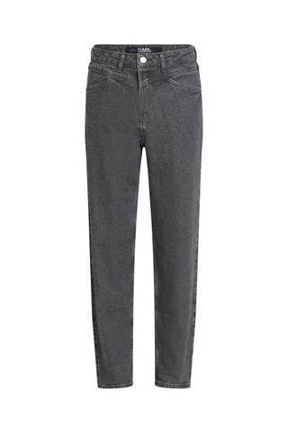 Jean mom - Gris