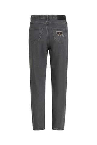 Jean mom - Gris