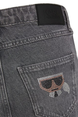 Jean mom - Gris