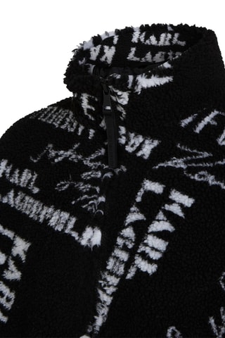 Veste polaire - Noir et blanc