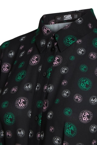 Robe chemise - Noir