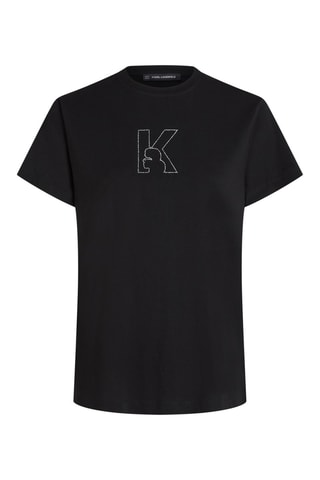 T-shirt en coton biologique - Noir