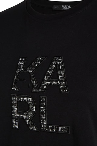 T-shirt en coton biologique - Noir