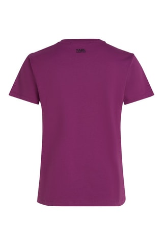 T-shirt en coton biologique - Violet