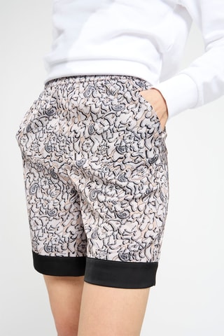 Short taille haute - Blanc