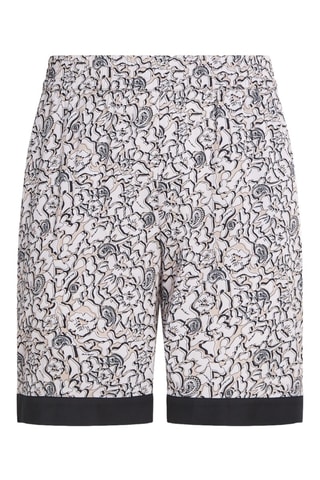 Short taille haute - Blanc