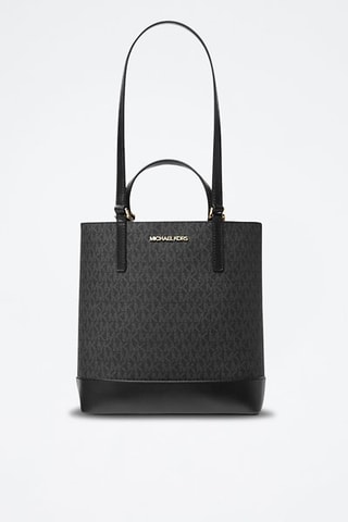 Sac porté épaule en cuir - Noir