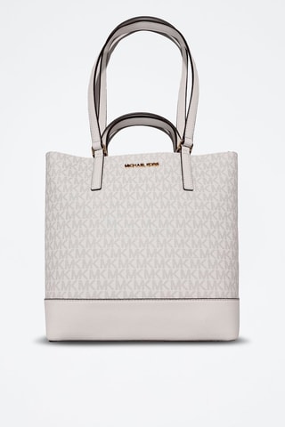 Sac porté épaule en cuir - Blanc