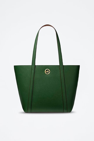 Cabas en cuir - Vert