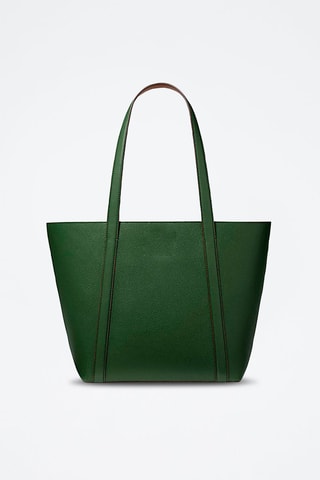 Cabas en cuir - Vert