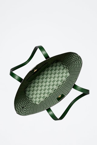 Cabas en cuir - Vert