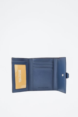 Portefeuille en cuir - Bleu marine