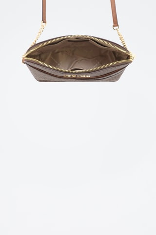 Sac bandoulière en cuir - Camel