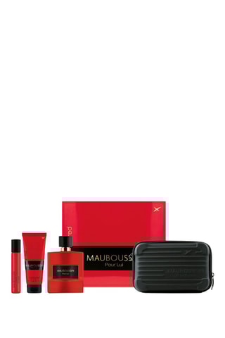 Set Prestige voor Hem in Red - EDP 20 en 100 ml, Douchegel 75 ml en Schoudertas