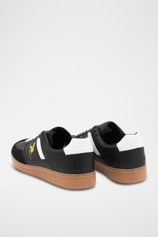 Sapatilhas em couro - Preto