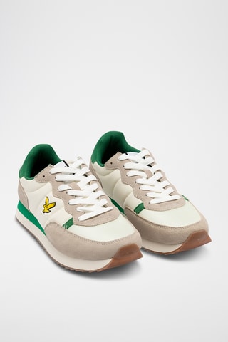 Sapatilhas em nobuck - Branco