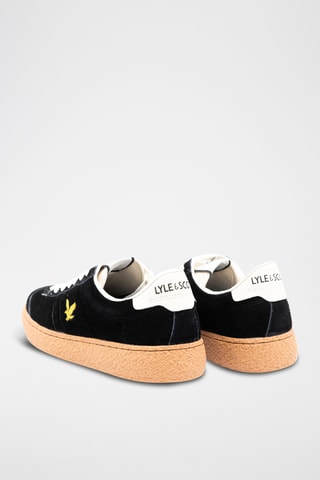 Sapatilhas em nobuck - Preto