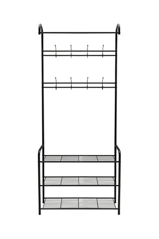 Meuble d'entrée Pasadena - 71 x 31 x 186 cm