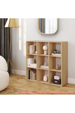 Meuble de rangement Faustine 9 cases - 88 x 30 x 88 cm